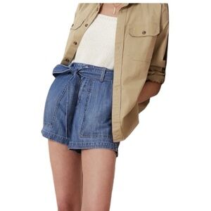 Banana republic high waisted belted denim shorts | Size 28/8